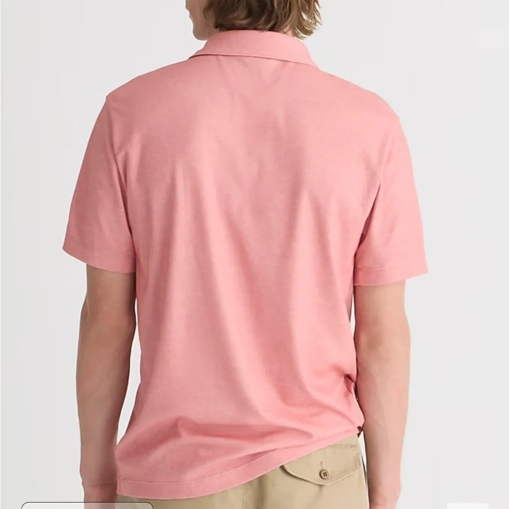 J crew dusty barn Performance polo shirt with COOLMAX